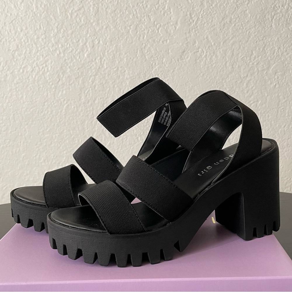 Madden Girl Platform Block Heel Sandals